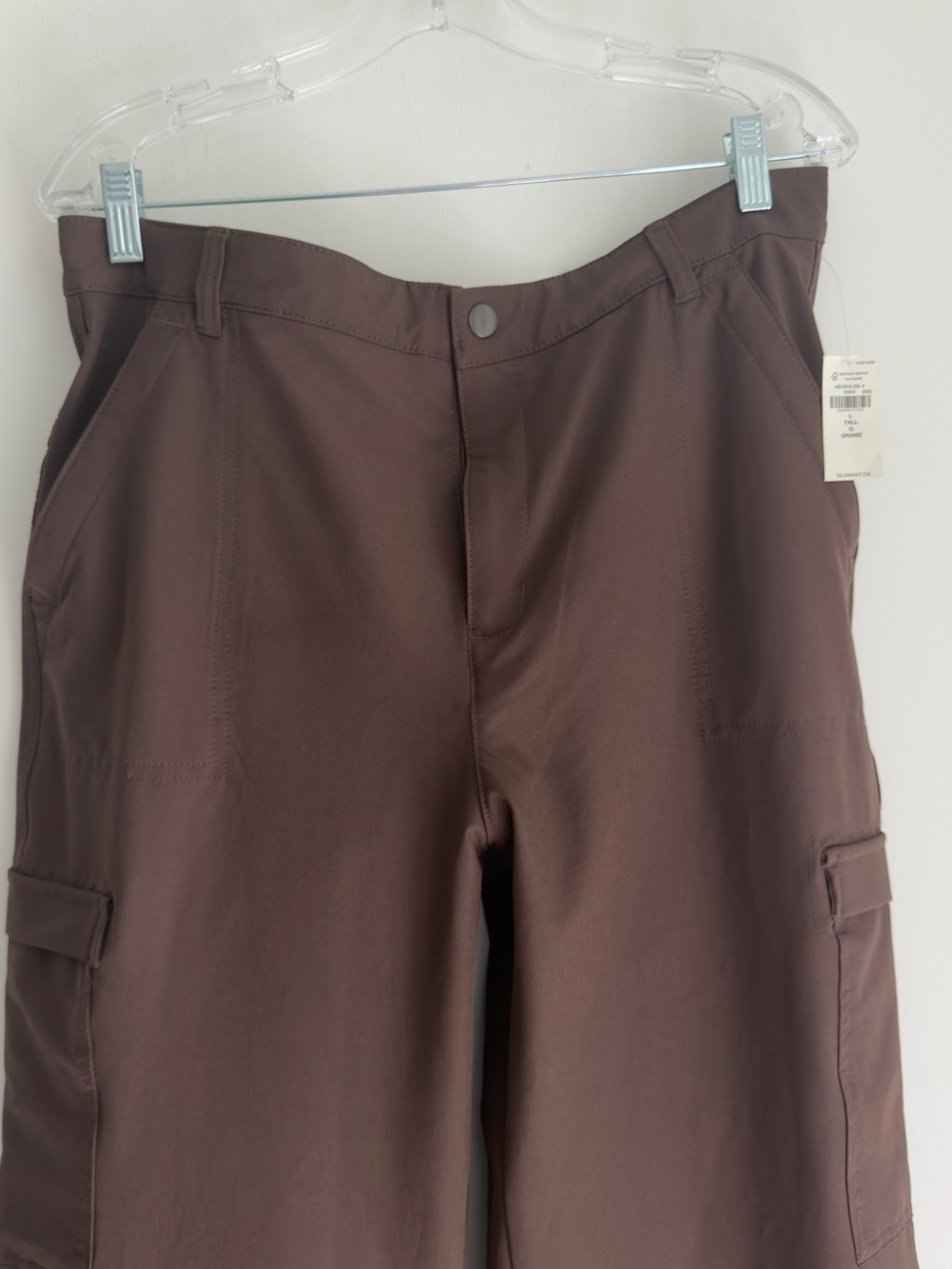 Old Navy Brown Wide-Leg Cargo Pants - Picture 5 of 6